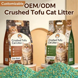 Deodorising Antibacterial Pet Products Crumbled Tofu Cat Litter OEM/ODM Source Factory Wholesale Pricing with Rapid Order Processing Non-Stick