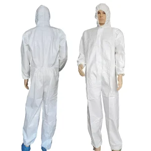 Ropa protectora desechable laminada de no tejida para protección química industrial
