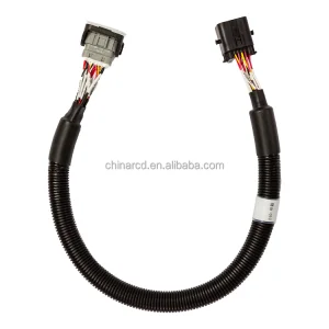 New Energy Bus Auxiliary Lighting Wiring Loom, Heavy Duty Waterproof for Large EV Coach Interior Lamp OEM