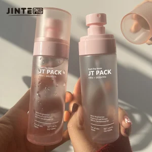 Cute Pink Cosmetic Packaging Plastic PET Spray Bottle for Skincare Face Mist Body Oil 5oz