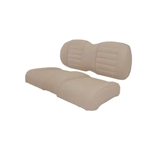 Banco Frontal Personalizado Base Marrom para Carrinho de Golfe Traseiro e Frontal