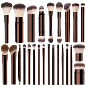Custom Logo Vegan Makeup Brush Set