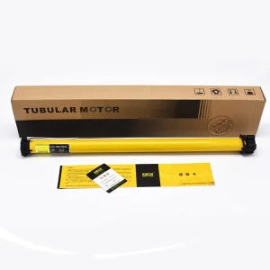Smart Tuya Zigbee Control A-OK AM25 1.2/30 Built in Battery Motor RF433 Remote Control Tubular Roller Shutter Blinds DC Motor
