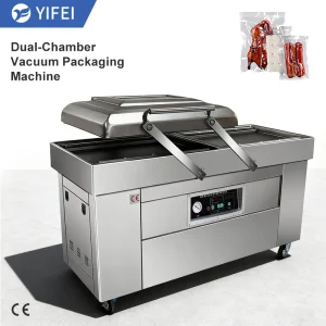 DZ500 Chamber Food Vacuum Sealer Machine Meat Vacuum Sealing Packaging Machine Powder Packer For Small Factory