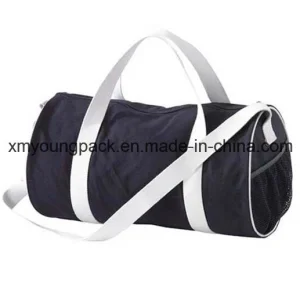 Bolsa de lona de barril azul marino