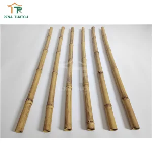 Class a Flame Retardancy Japanese Artificial Bamboo Synthetic Bamboo Pole Stick Plastic Bamboo Stake Canes