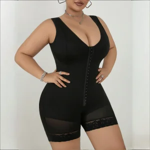 Wholesale Women Full Body Shaper Tummy Control Bodysuit Waist Trainer Compression Slimming Suit Butt Lifter Shapewear