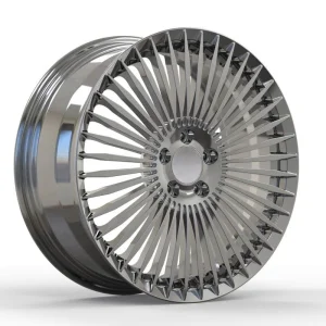 Wheel OEM 19X8.0 19X9.0 Multi Spoke Hyper Black 5X112 Forged Alloy Wheel for Benz Car