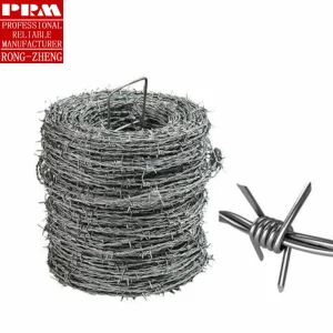 Factory Hot Sales of High-Quality Double-Strand Metal Wire Woven Barbed Wire Fence for Anti-Climbing Purposes in Prisons