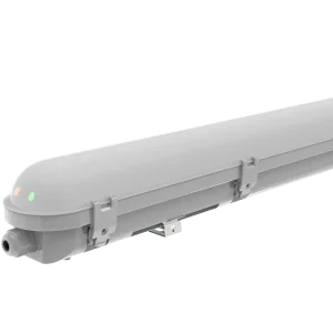 CE Waterproof Emergency Batten Light Ip65 with Sensor Vapor Tight Light Fittings LED Tri Proof Light Warehouse Electrical Room