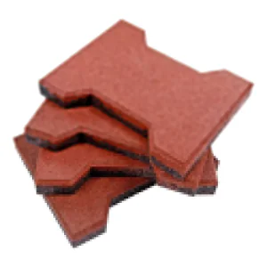 200X160mm Baldosa de goma de alta calidad en forma de hueso para perros, tipo H, mat de juego Lewis