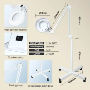 Foldable Wheel Floor Stand
