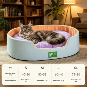 Durable Pet Bed Washable
