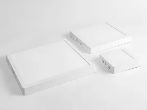 LED Downlight 12W 160mm Surface Mounted Panel Light AC 220V Kitchen Bedroom Living Room Household Ceiling Spot Light Downlight