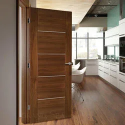 Modern Latest Design Wooden Melamine Hotel Door Interior Room Door