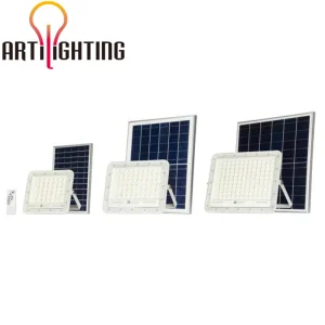 Energy Saving Sunshine 50W 100W Automatic Outdoor LED Solar Flood Lighting for Billboard