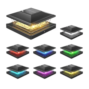 Solar Post Cap Lights 4x4
