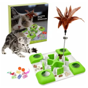 Hot Sale Interactive Cat Puzzle Feeder