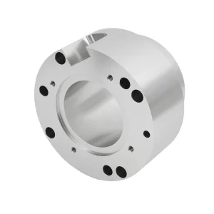 Stainless Steel CNC Drilling for Industrial Machinery with Nickel Brush Finish