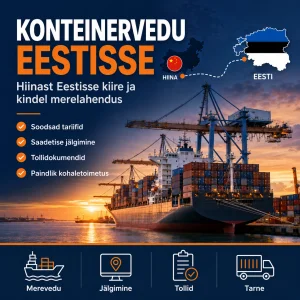 China Estonia DDP Freight