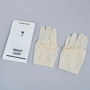 Disposable Latex Gloves Powdered Powder Free Box Medical Examination Hand Surgical Gloves