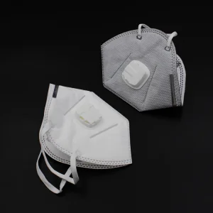 Anti-Haze Anti-Pollution Mouth Folding Non-Woven Valved Dust Mask Respirator Mask with Valve/Activated Carbon Face Mask with Valve