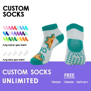 High-Quality Factory Wholesale Custom Trampoline Socks Non Skid Socks Manufacturer, Supplier