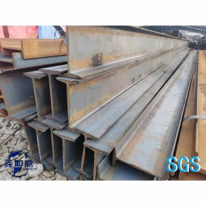 Building Material Galvanized H Shaped Q235 Q355b Ss400 I Beam Steel Structural Prefab House H Beam H-Beams
