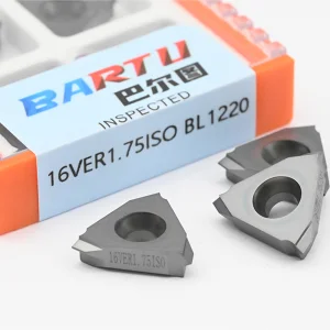 Bartu OEM Design 16VER1.75ISO BL1220 Threaded Carbide Insert Lathe Cutter Turning Tool Indexable High Precision for Metalworking
