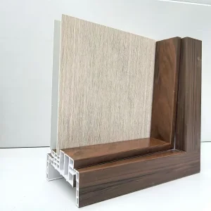 Eco-Friendly Custom Fire-Retardant WPC Door Frame Interior Use