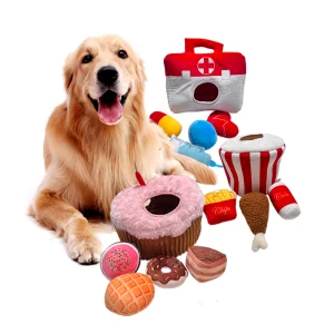 Packing Dog Toys Manufacturer Intelligent Chew Plush Pet Toys for Cat Hide and Seek Toys