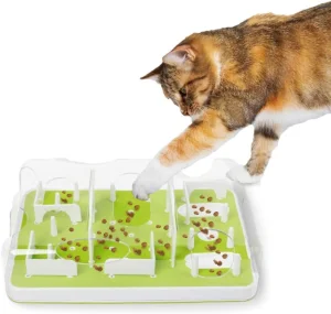 Interactive Cat Puzzle Feeder Slow Feed Toy