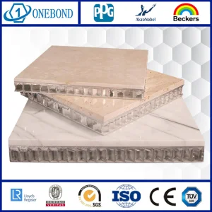 Sandstone Slate Aluminum Honeycomb Flooring Panel in Various Thicknesses