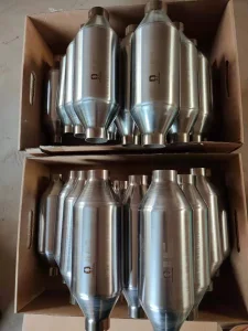 20% Discount Factory Three Way Catalyst Converter Universal Round OBD Euro 4/5 Car Exhaust Wholesale Catalytic Converter