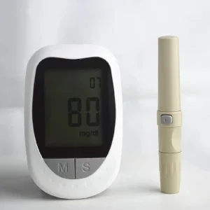 Medidor de glucosa en sangre recargable Monitor de azúcar en sangre USB