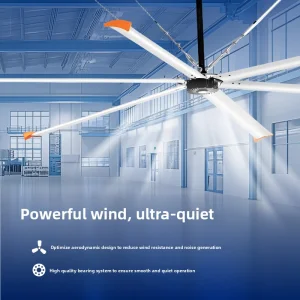 Heavy Duty Large Commercial Big Air Low Noise Ventilation Fan