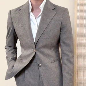 High Quality Wedding Suits for Men Single Breasted