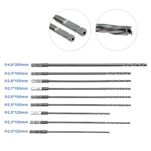 Stainless Steel Cannulated Drill Bits
