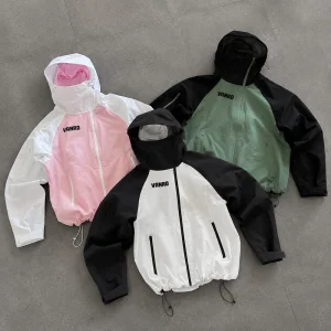 Custom Fashion Lightweight Nylon Polyester Windproof Hoodies Outdoor Anorak Outdoor Hiking Wind Breaker Windbreaker Jackets Men