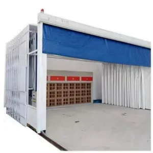 Dry Type Retractable Spray Booth for Large Furniture Woodworking Eco-Friendly Mobile Painting Chamber CE Australia
