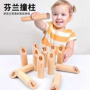 Wooden Toy Finland Throwing Pole