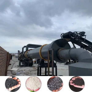Robust Compost Turning Equipment for Static &amp; Dynamic Fermentation Modes, Manure Fertilizer Granulator Line