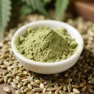 Hemp Seed Protein 60% 80% Herbal Extract Water Processed Food Grade Hemp Protein Powder in Drum/Vacuum Packed