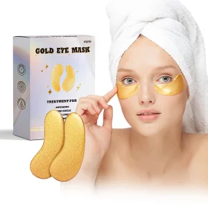 Collagen &amp; Organic Anti-Wrinkle Under Eye Patches With Anti-Puffiness &amp; Dark Circles Gel Sheet Mask (OEM Customizable)