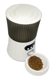 Smart Automatic Pet Feeder with Adjustable Portion Control and Bowl