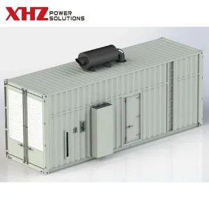 مولد ديزل طوارئ صامت 350kw مع نظام تحويل الطاقة التلقائي محرك كومينز احتياطي للطاقة