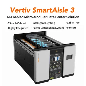 Vertiv Smartaisl 3 Ai-Enabled Micro-Modular Data Center for Financial Data Hub and Edge Computing