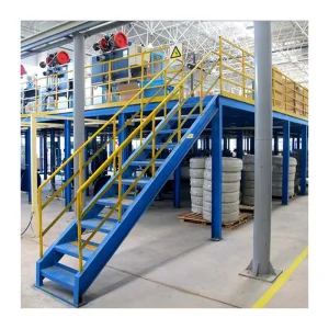 Stairs and Landing Platforms, Steel Mezzanine Floors, Rack Supported Buildings