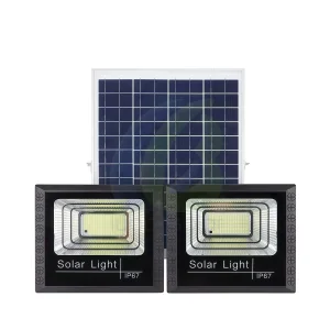 Remote Control Timing Mode Outdoor Wall Mounted Solar Flood Light