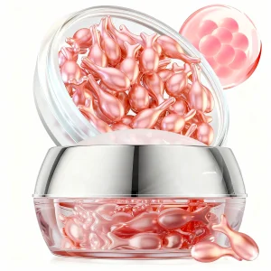 New Arrive Natural Facial Capsule Serum Anti-Wrinkle Lighten Fine Lines Hydrating Tight Skin Anti-Aging Vitamin E 30ml